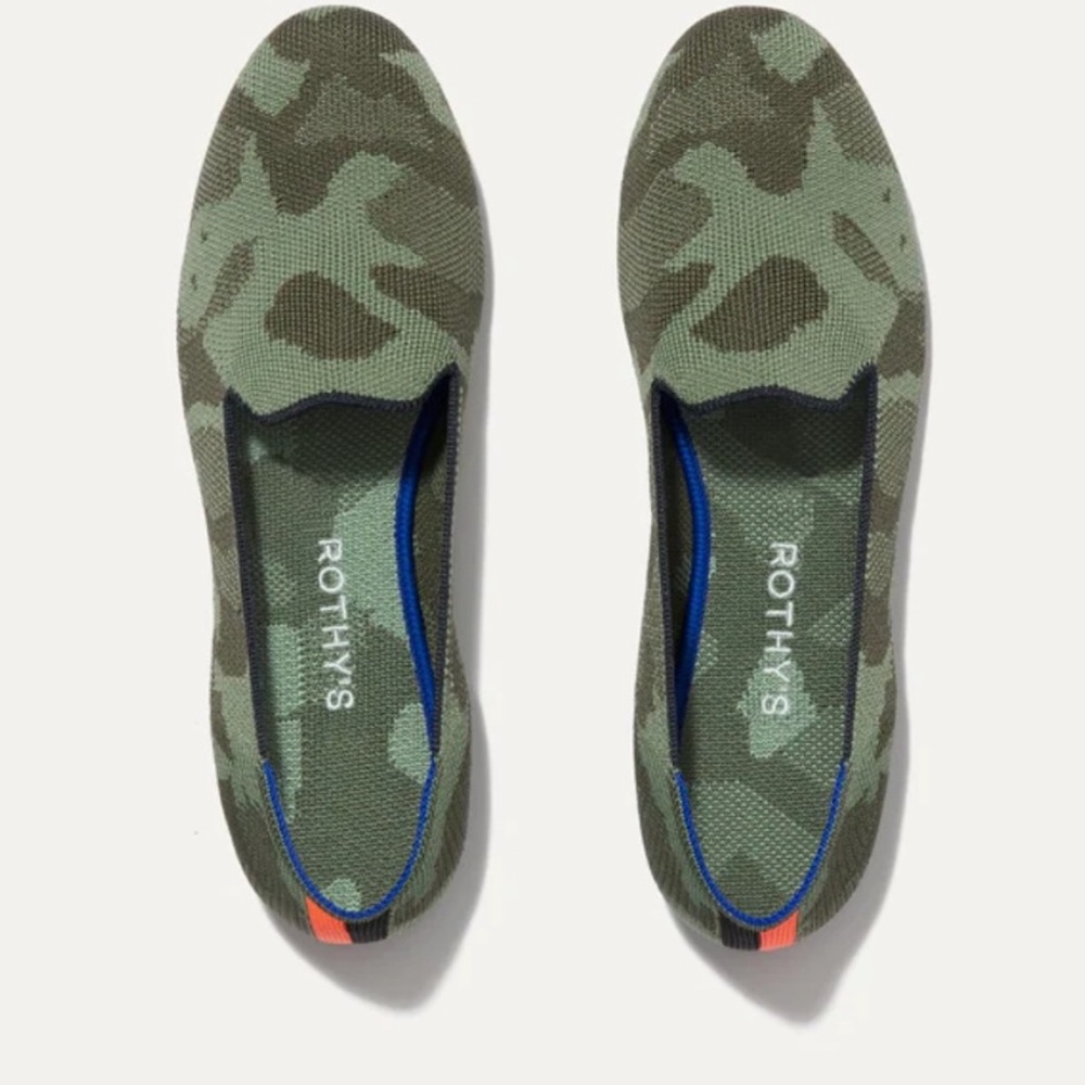 Rothy’s Camo Driving Loafers